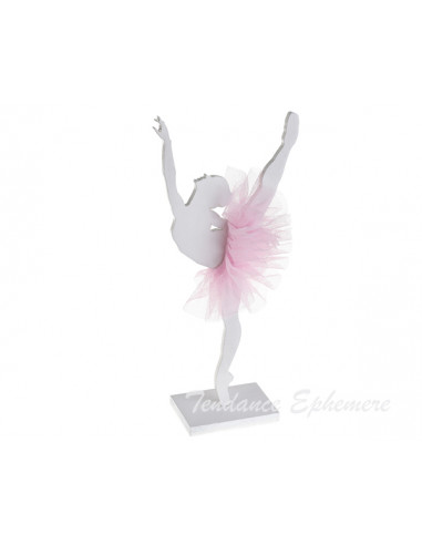 Centre De Table Ballerine Danseuse Bois cm 3 90