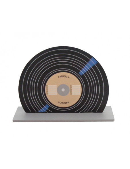 Centre de table musique disque vinyl 33T (x1) REF/DEC694