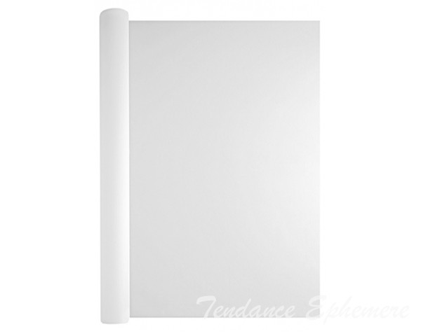 Nappe Papier Blanc - 8 x 1,18 m - Lot de 16 - Fourniresto